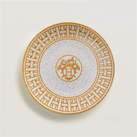 hermes table|hermes plate price.